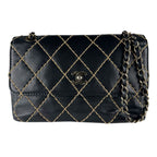 Chanel Shoulder Bag Wild Stitch