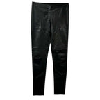 Fendi Pants Leather Black 44 — view 2