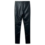 Fendi Pants Leather Black 44 — view 3