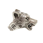 Gucci Anger Forest Wolf Head 925 Sterling Silver Ring — view 5