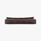 Louis Vuitton Pochette Felicie Monogram Brown Canvas Shoulder — view 3