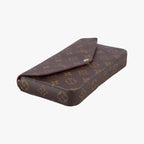 Louis Vuitton Pochette Felicie Monogram Brown Canvas Shoulder — view 5