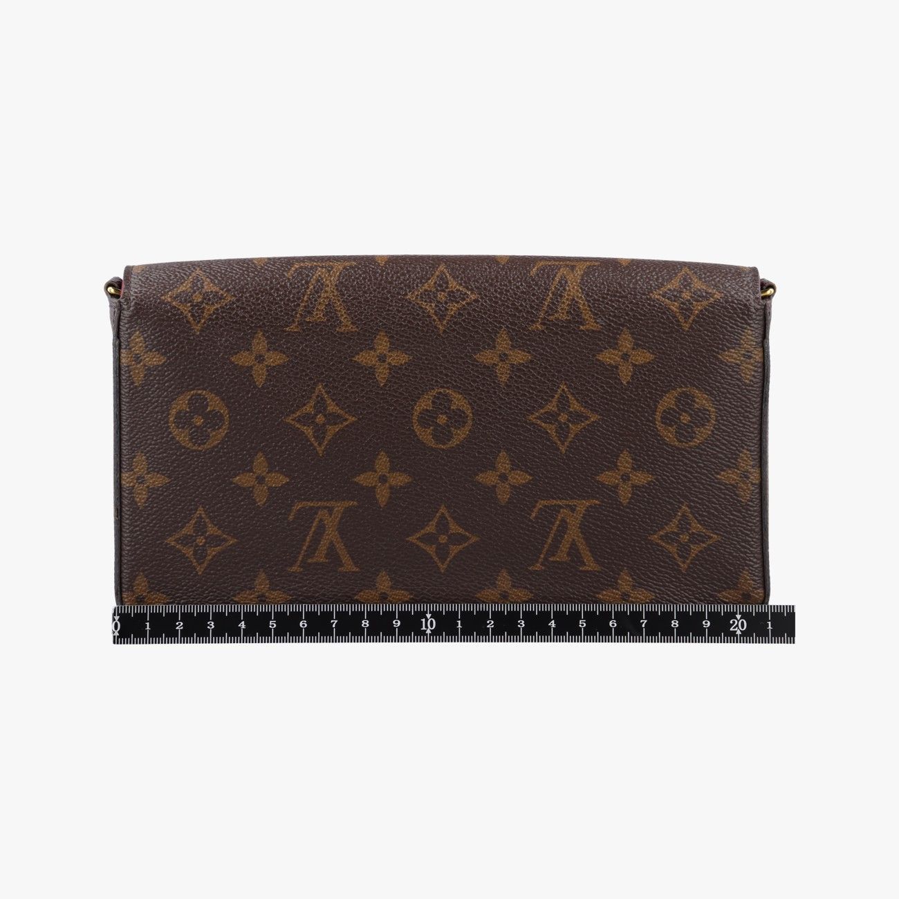 Louis Vuitton Pochette Felicie Monogram Brown Canvas Shoulder — view 2