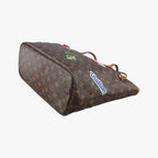 Louis Vuitton Neverfull MM Monogram Brown Multi Canvas — view 6