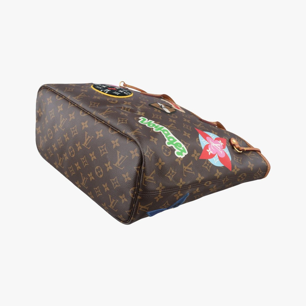 Louis Vuitton Neverfull MM Monogram Brown Multi Canvas — view 4