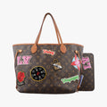 Louis Vuitton Neverfull MM Monogram Brown Multi Canvas