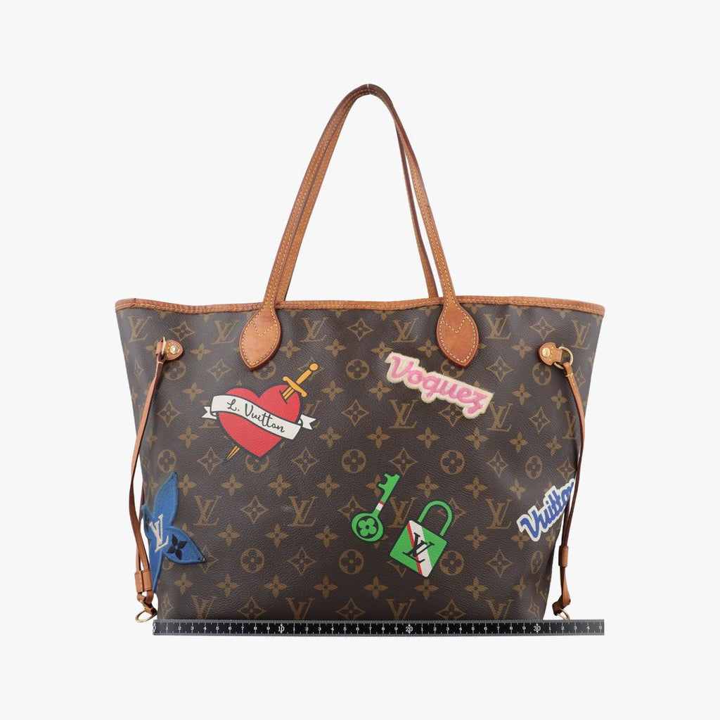 Louis Vuitton Neverfull MM Monogram Brown Multi Canvas — view 2