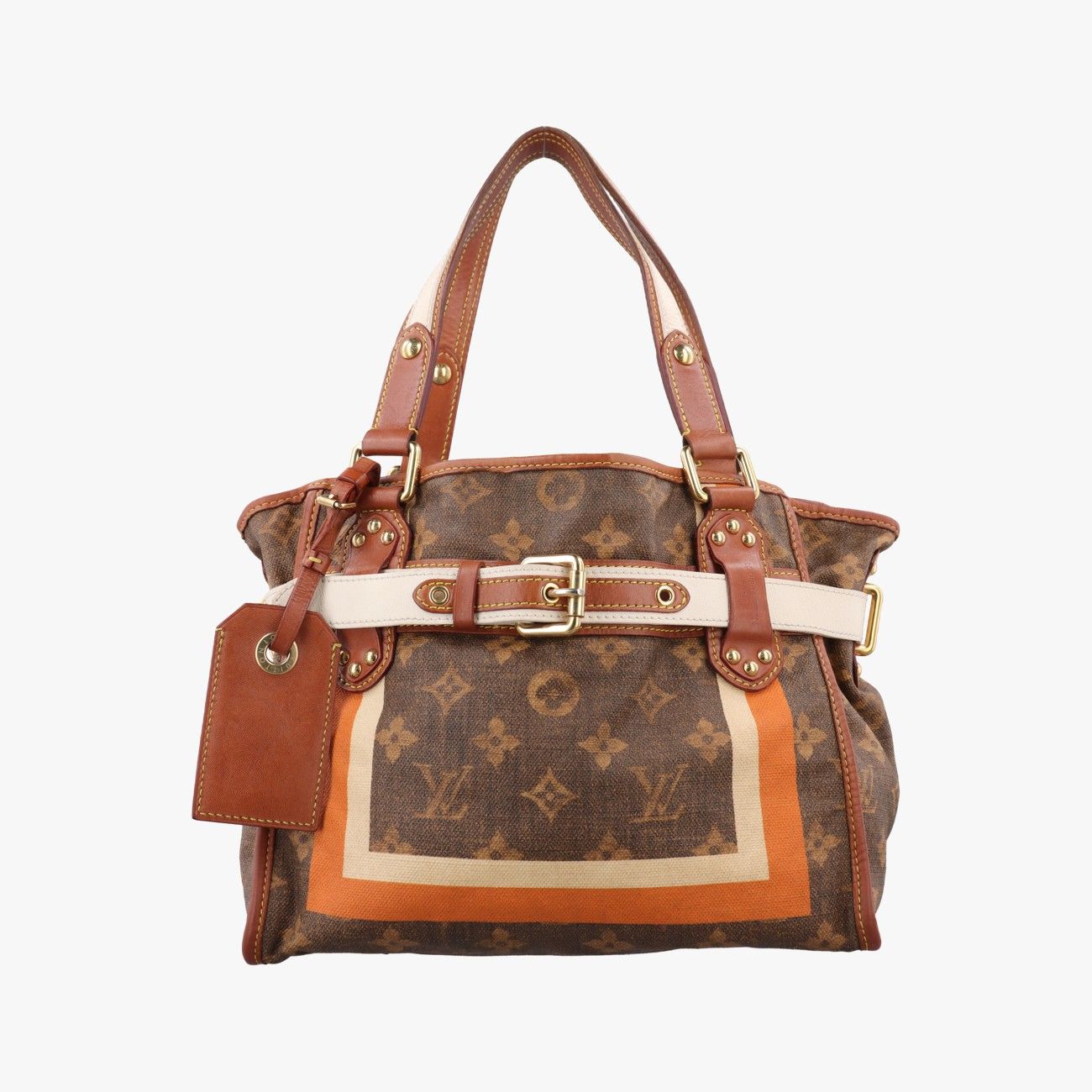 Louis Vuitton Monogram Tisse Sac Rayol PM Multicolor Canvas Shoulder