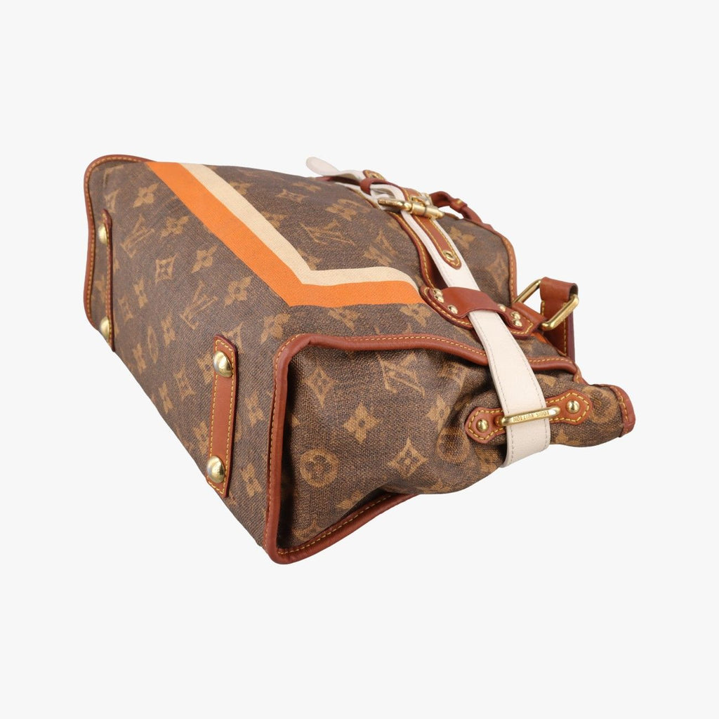 Louis Vuitton Monogram Tisse Sac Rayol PM Multicolor Canvas Shoulder — view 4