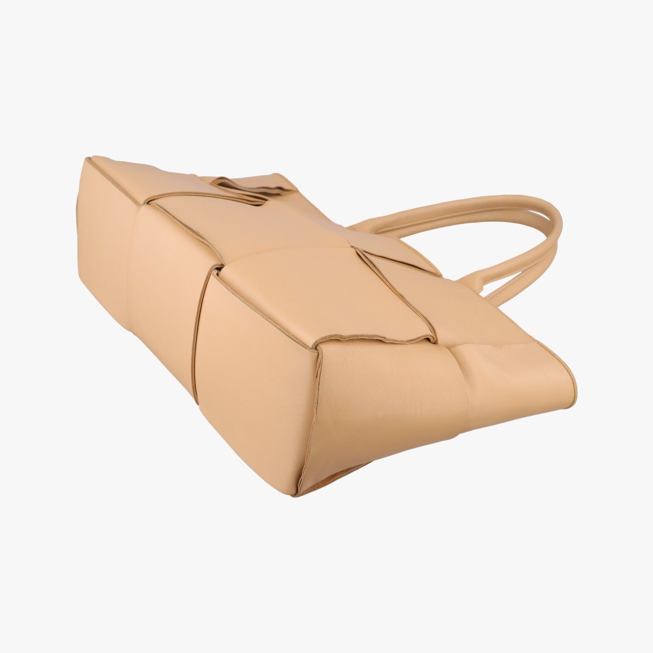 Bottega Veneta the Arco Tote Khaki Lambskin — view 6