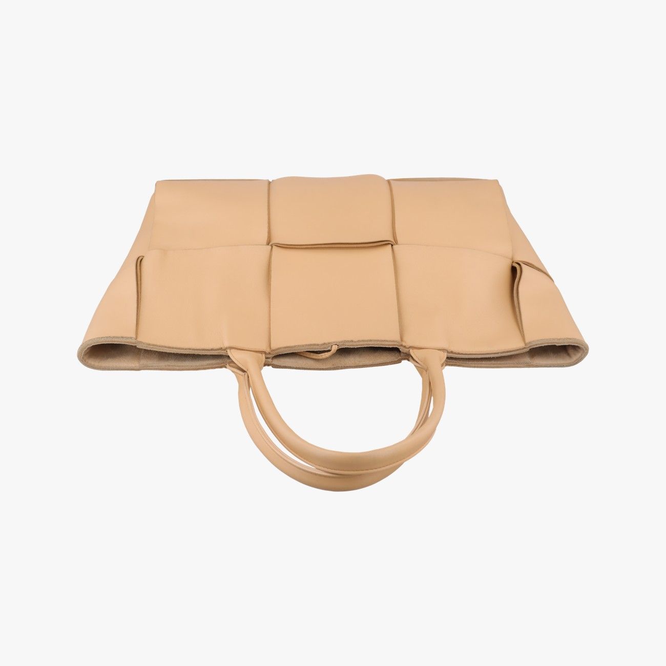 Bottega Veneta the Arco Tote Khaki Lambskin — view 8