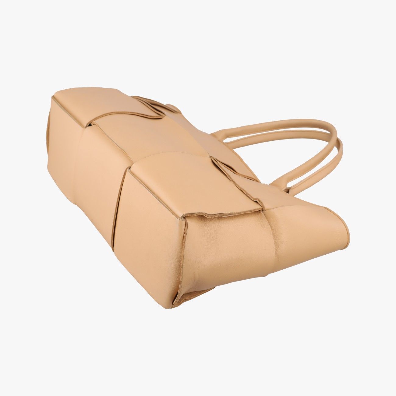 Bottega Veneta the Arco Tote Khaki Lambskin — view 4