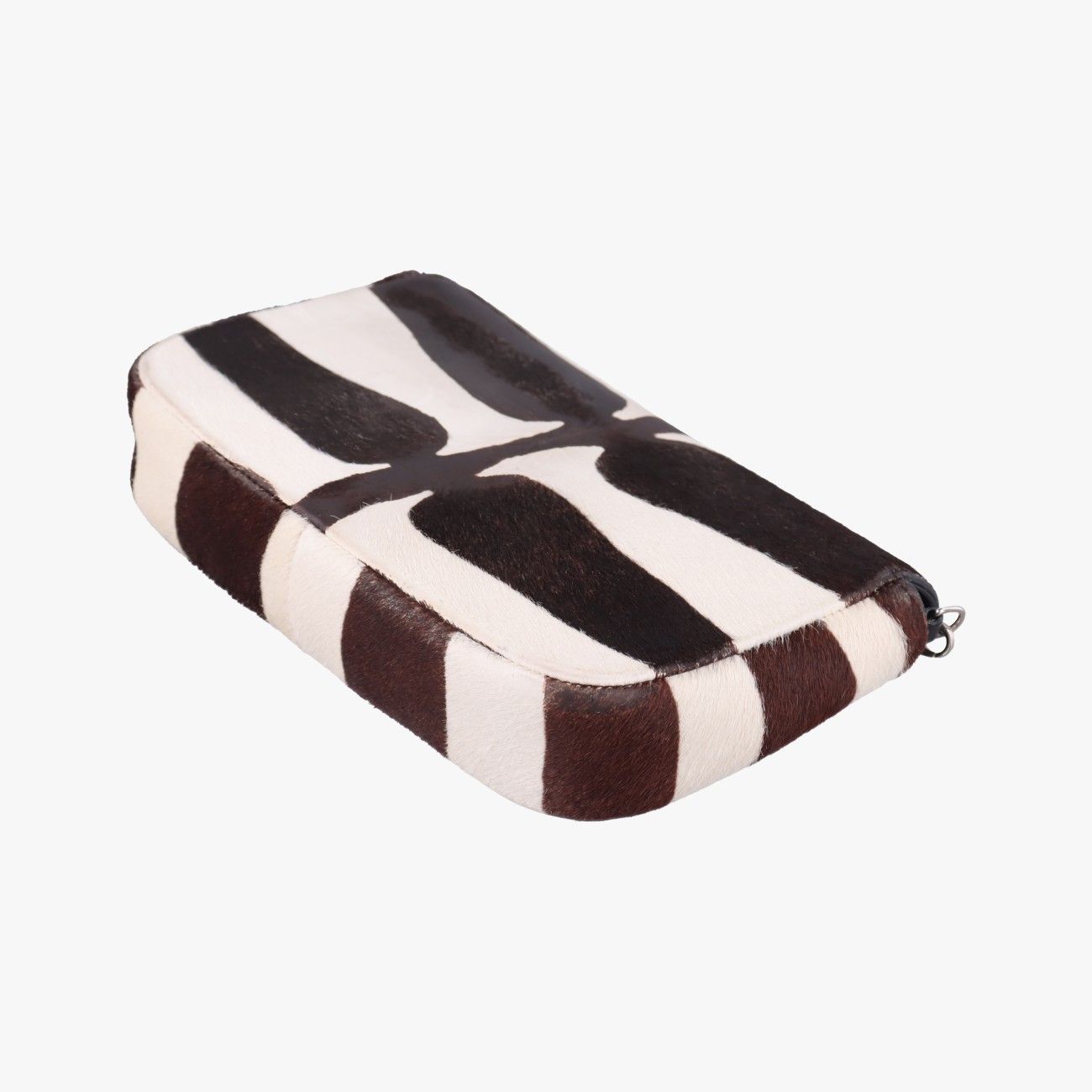 Dior Promenade Zebra Pattern Calf Hair Shoulder — view 6