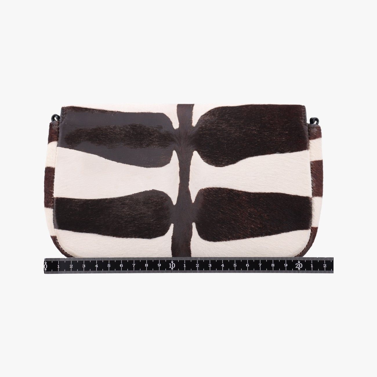 Dior Promenade Zebra Pattern Calf Hair Shoulder — view 2