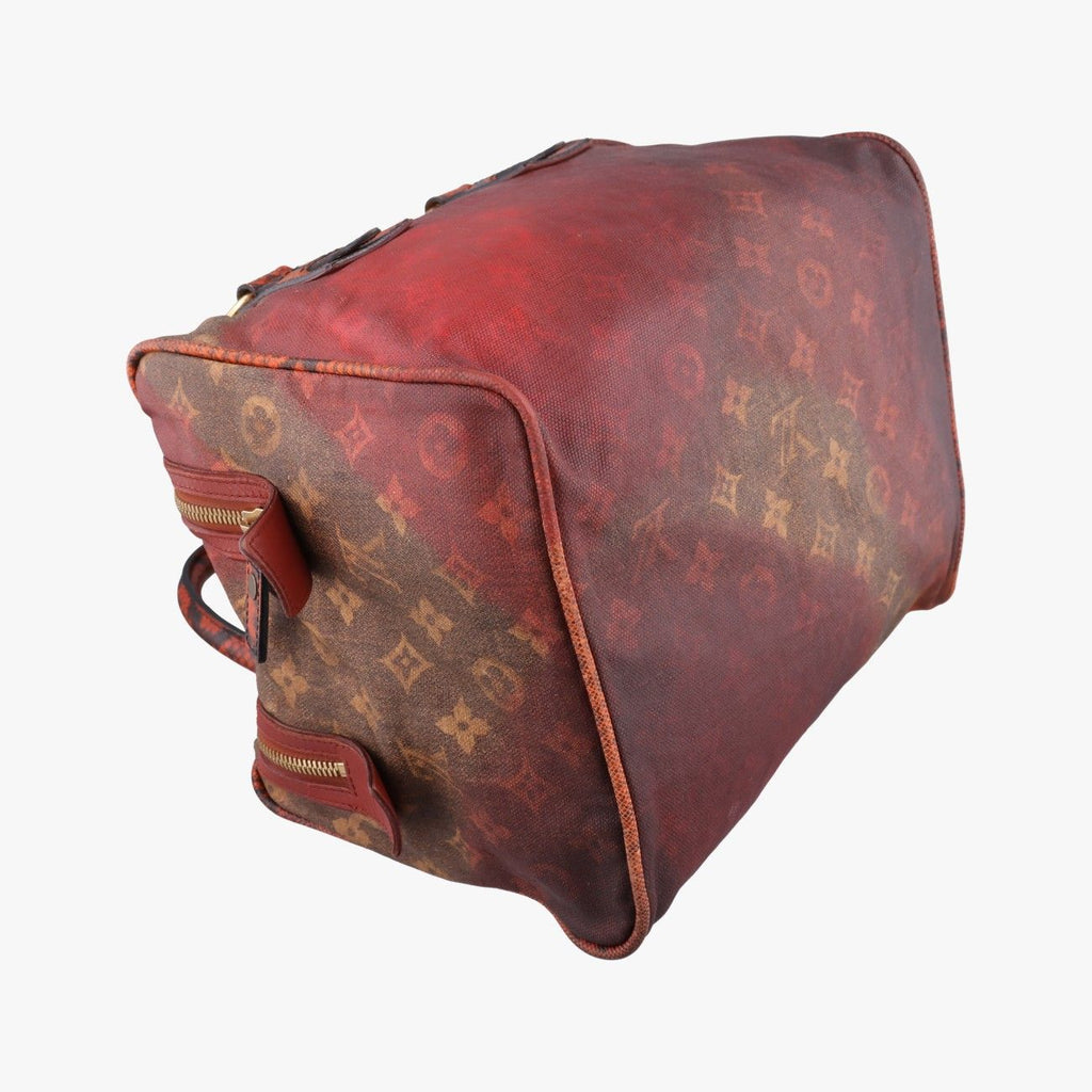 Louis Vuitton Man Cles Izzy Rouge Multicolor Monogram Jokes Handbag — view 7