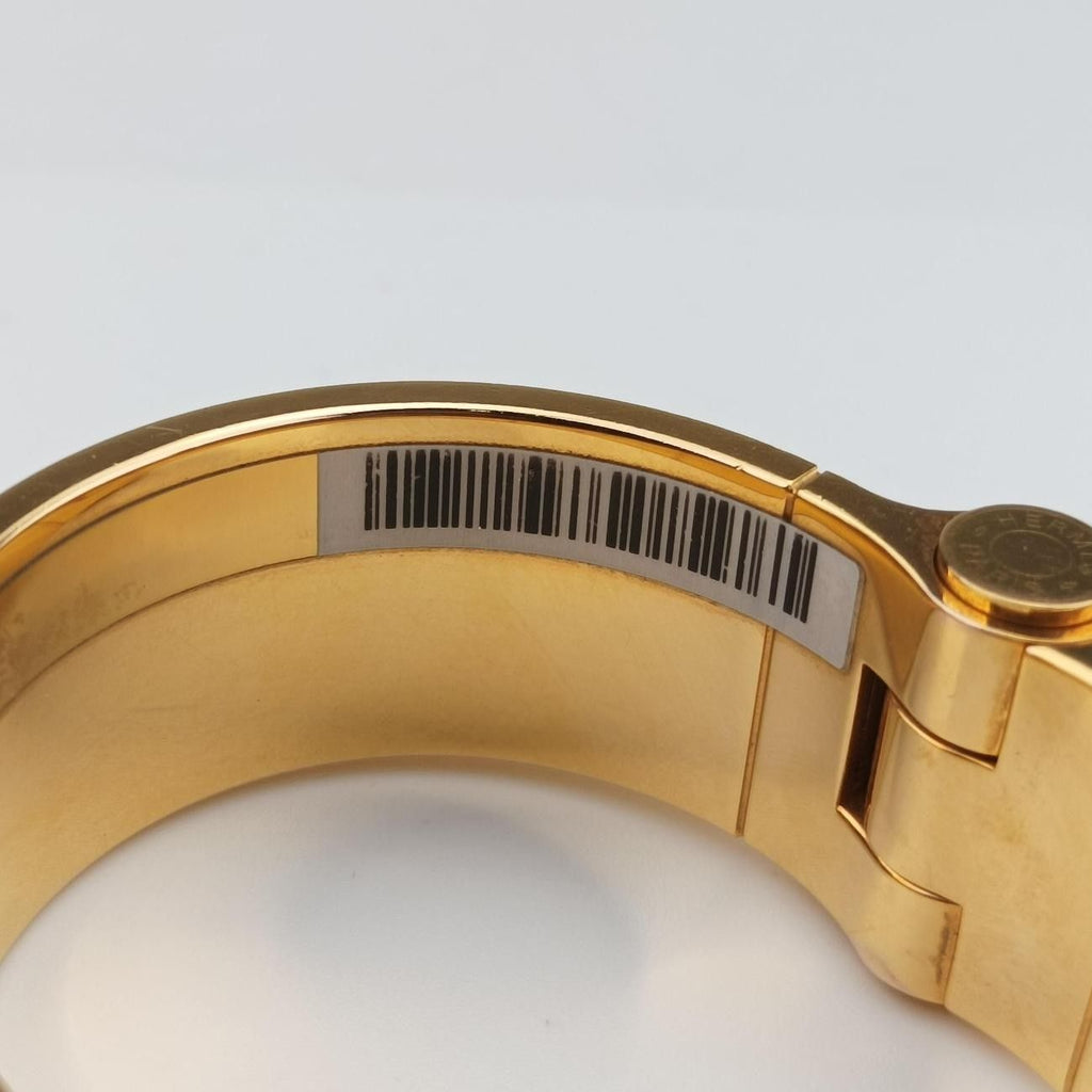 Hermes Clic Clac Red Gold Bracelet — view 8