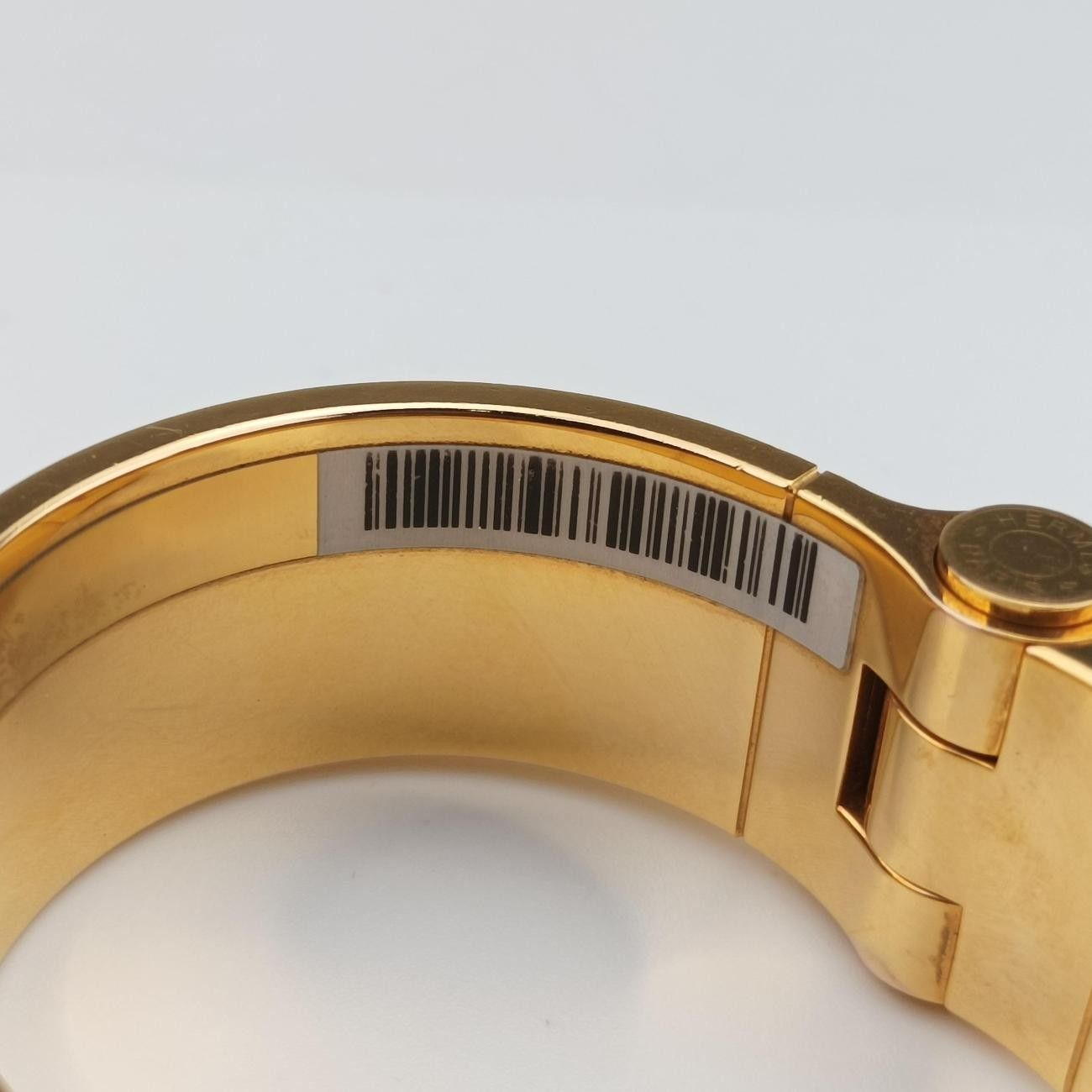 Hermes Clic Clac Red Gold Bracelet — view 8