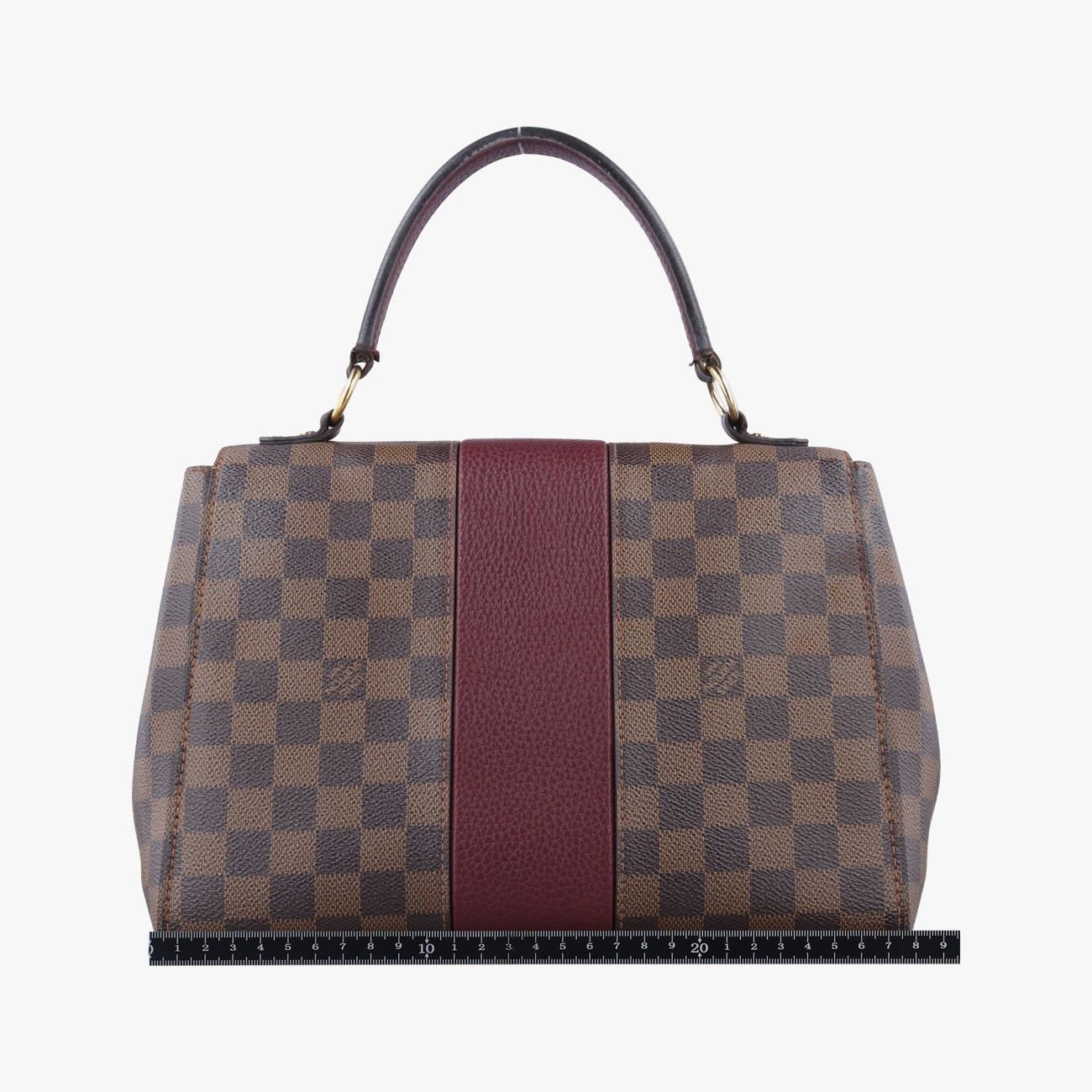 Louis Vuitton Bond Street Ebene Bordeaux Damier Canvas Taurillon Leather — view 2