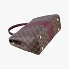 Louis Vuitton Bond Street Ebene Bordeaux Damier Canvas Taurillon Leather — view 7