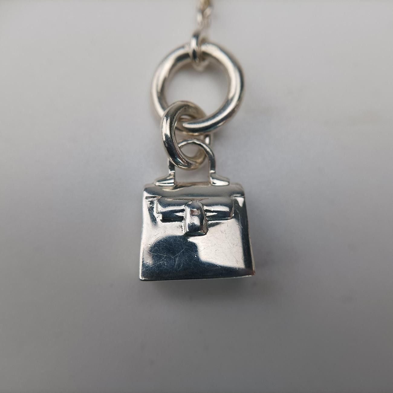 Hermes Amulet Kelly Silver — view 7