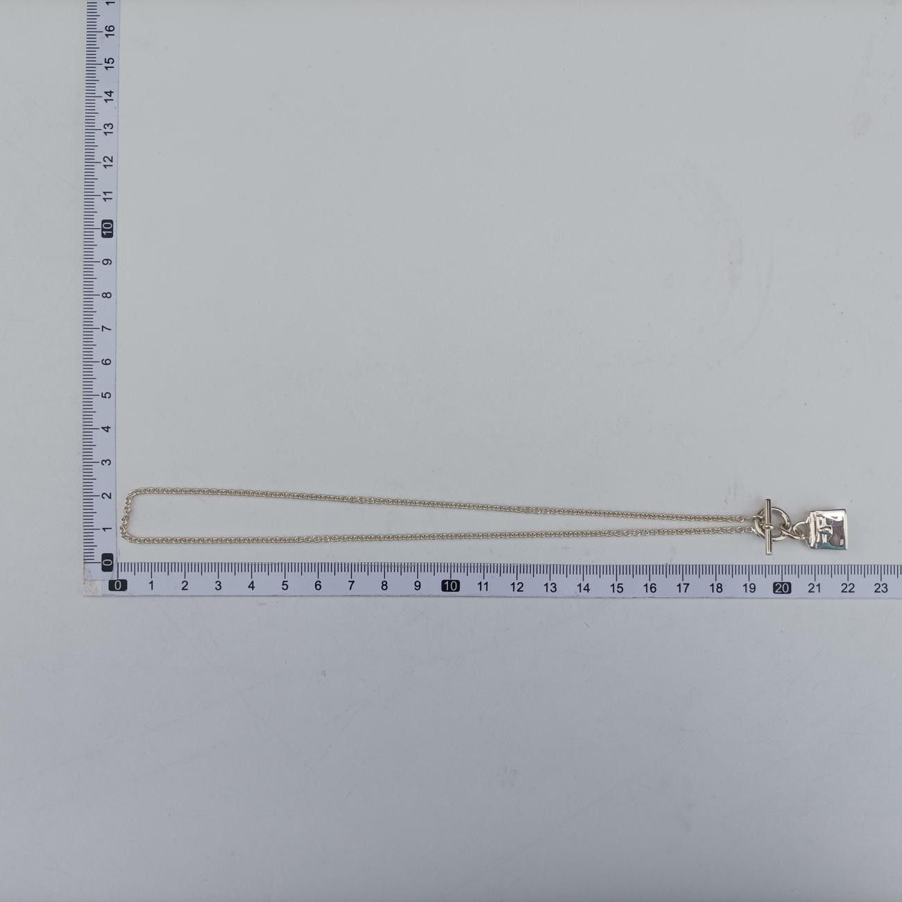 Hermes Amulet Kelly Silver — view 4