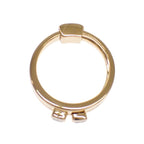 Hermes Double Strand Vintage Ring 18k Diamond 50 — view 8