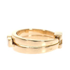 Hermes Double Strand Vintage Ring 18k Diamond 50 — view 6