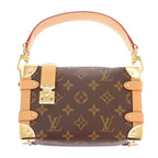 Louis Vuitton Side Trunk PM Shoulder Bag 2-Way Monogram Brown — view 2