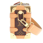Louis Vuitton Side Trunk PM Shoulder Bag 2-Way Monogram Brown — view 5