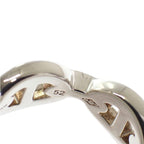 Hermes Enchainee PM Ring 52 Chaine D'ancre 925 Sterling Silver Included — view 8