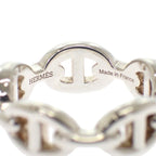 Hermes Enchainee PM Ring 52 Chaine D'ancre 925 Sterling Silver Included — view 5