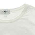 Chanel White Embroidery Shirt — view 6