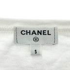 Chanel White Embroidery Shirt — view 4