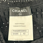 Chanel CC Buckle Sleeveless Knit Dress 42 — view 3
