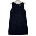 Chanel Linen Mixed Ruffle Knit Dress 42