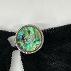 Chanel Linen Mixed Ruffle Knit Dress 42 — view 8