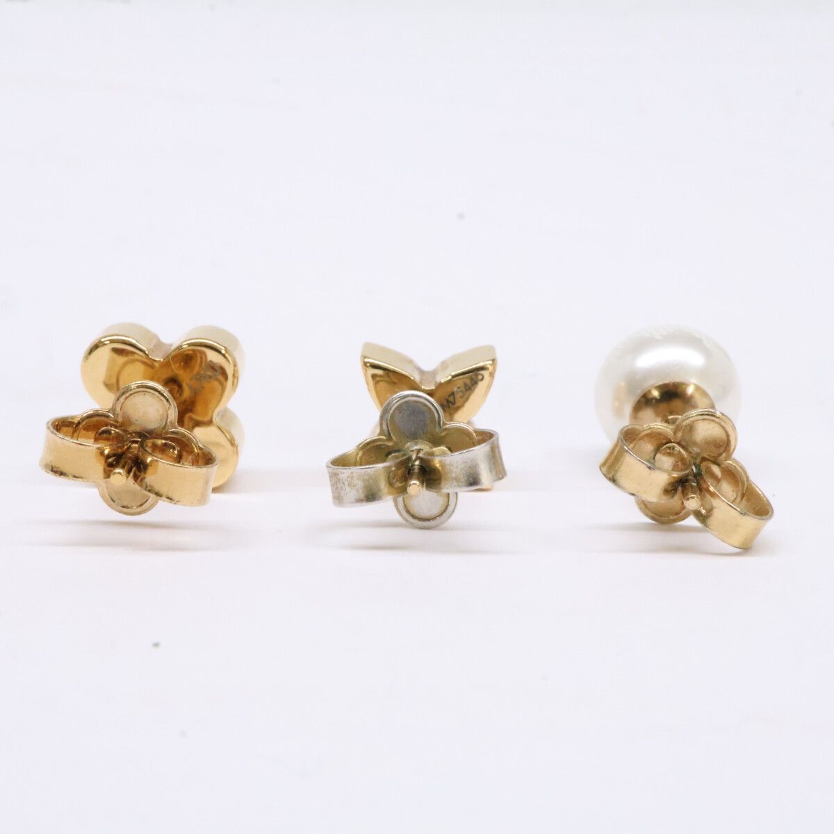 Louis Vuitton Cha Pearl Earrings Set — view 3