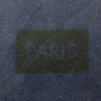 Louis Vuitton Scarf Cashmere Large Shawl Box Logo Line Fringe Black — view 3