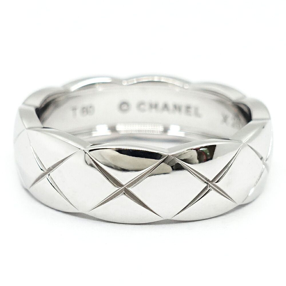 Chanel 18k White Gold Coco Crush Ring