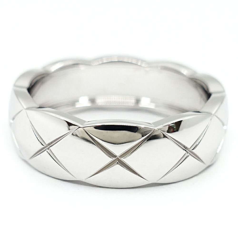 Chanel 18k White Gold Coco Crush Ring — view 7