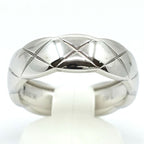 Chanel 18k White Gold Coco Crush Ring — view 4