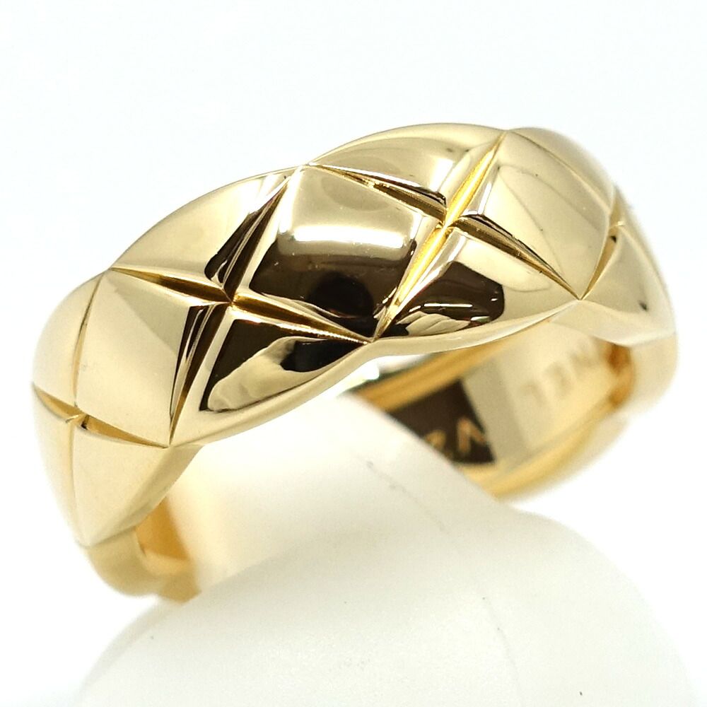 Chanel 18k Yellow Gold Coco Crush Ring — view 5