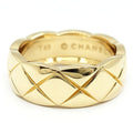 Chanel 18k Yellow Gold Coco Crush Ring