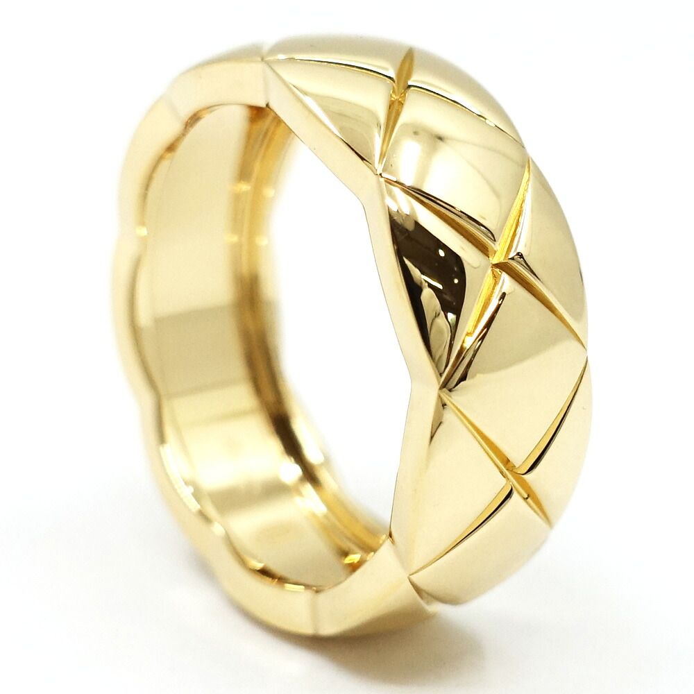 Chanel 18k Yellow Gold Coco Crush Ring — view 3