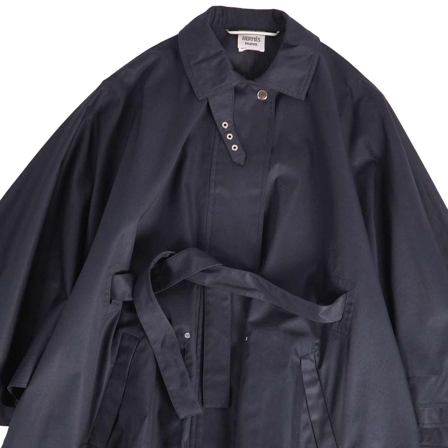 Hermes Coat Blue — view 3
