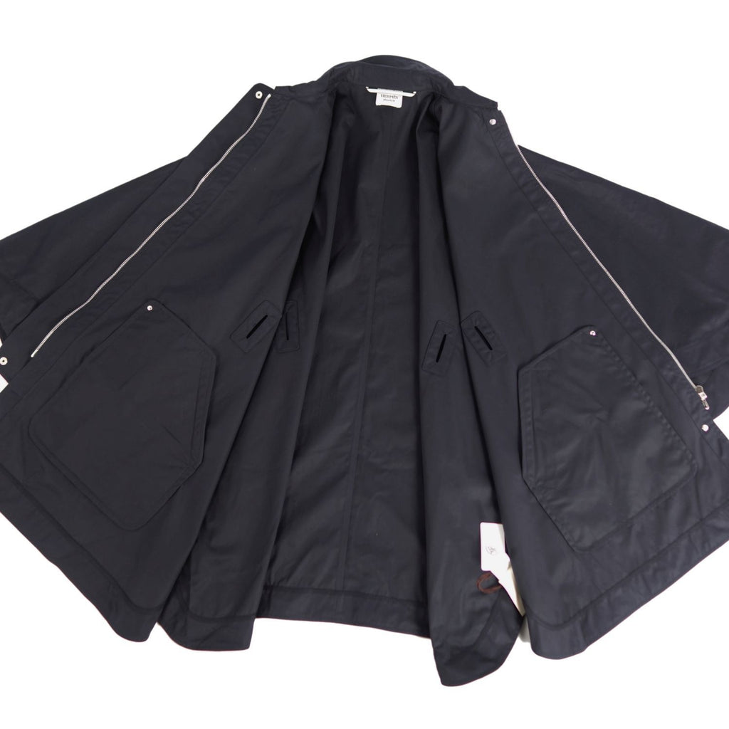 Hermes Coat Blue — view 7