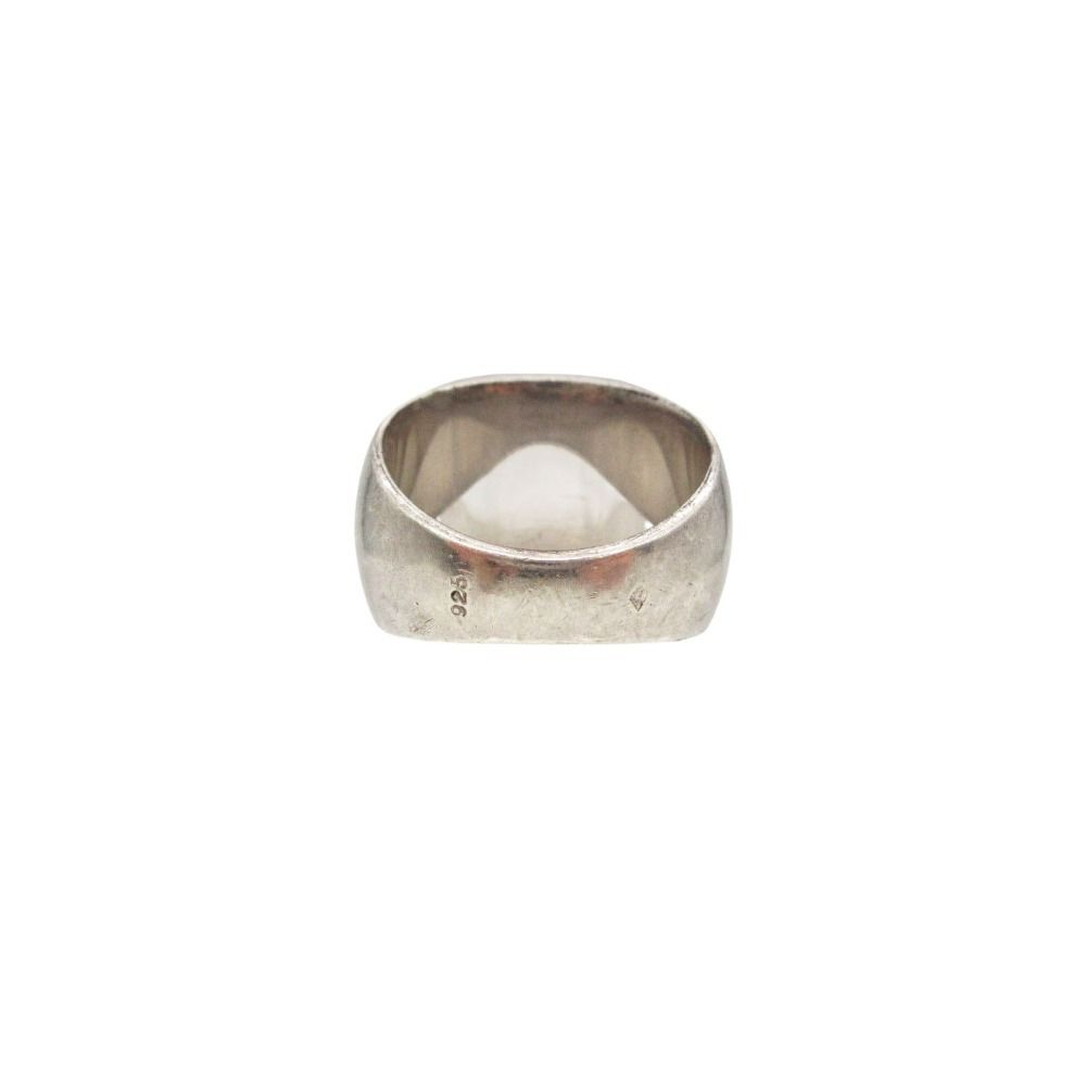 Louis Vuitton Ring Bague Full Monogram 925 M Silver — view 3
