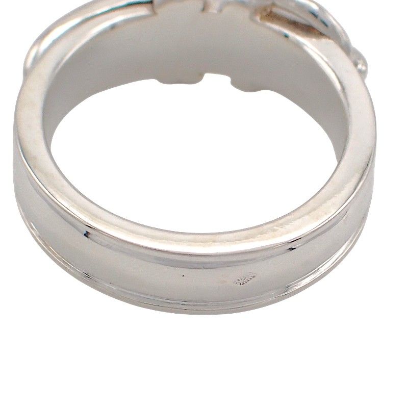 Hermes Ceinture Belt Ring 925 Sterling Silver — view 8