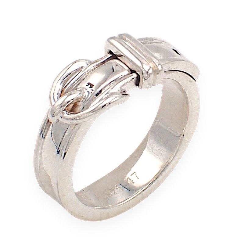 Hermes Ceinture Belt Ring 925 Sterling Silver