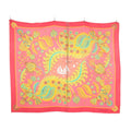 Hermes Scarf Pareo Large Shawl Interior Multicolor Skirt